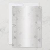 Baby It's Cold Outside Polar Bear Baby Shower Invi Einladung (Rückseite)