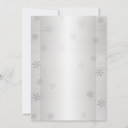 Baby It's Cold Outside Polar Bear Baby Shower Invi Einladung (Rückseite)