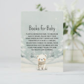 Baby It's Cold Outside Polar Bear Books for Baby Begleitkarte (Stehend Vorderseite)