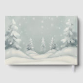 Baby, It's Cold Outside Polar Bear Winter Gästebuch (Rückseite)