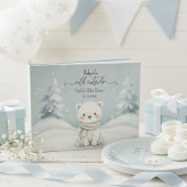 Baby, It's Cold Outside Polar Bear Winter Gästebuch