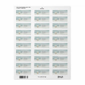 Baby, It's Cold Outside return address labels (Vorne)