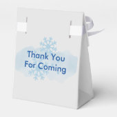 Baby its cold outside snowflake winter forest geschenkschachtel (Rückseite)