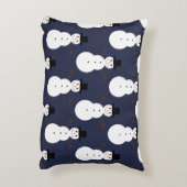 Baby It's Cold Outside Snowman Muster Dekokissen (Rückseite(Vertikal))