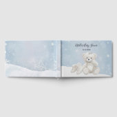Baby, It's Cold Outside Teddy Bear Winter Gästebuch (Voll)