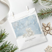 Baby, It's Cold Outside Teddy Bear Winter Keepsake Geschenktütchen