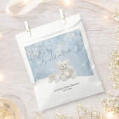 Baby, It's Cold Outside Teddy Bear Winter Keepsake Geschenktütchen (Ausgeschnitten)