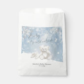 Baby, It's Cold Outside Teddy Bear Winter Keepsake Geschenktütchen (Vorderseite)