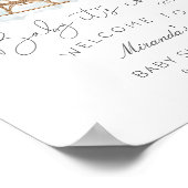 Baby It's Cold Outside Welcome Poster (Ecke)