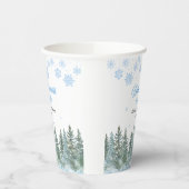 Baby It's Cold Outside Winter-Baby-Party Pappbecher (Links)