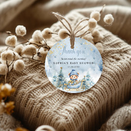 Baby It's Cold Outside Winter Bear Danke Geschenke Geschenkanhänger