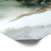 Baby It's Cold Outside Winter Dusche Willkommensze Poster (Ecke)