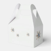 Baby Its Cold Outside Winter Evergreen Baby Shower Geschenkschachtel (Rückseite)