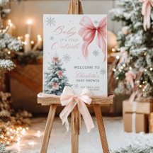 Baby it's cold outside Winter Girl Baby Shower