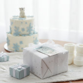 Baby It's Cold Outside Winter polar bear baby show Geschenkanhänger