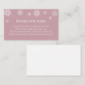Baby It's Cold Outside Winter Shower Book for Baby Begleitkarte (Vorne/Hinten)