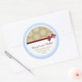 Baby It's Cold Return Address Label Aufkleber (Umschlag)