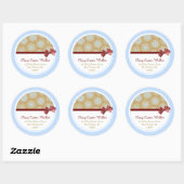 Baby It's Cold Return Address Label Aufkleber (Blatt)