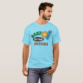 Baby It's Hot Outside Herren Basic T-Shirt (Vorne ganz)