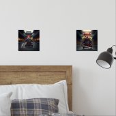 Baby Jack Russell und Mops Ninjas Print Set 2 (Schlafzimmer)