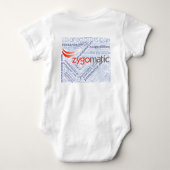 Baby-Jersey-Body (Querformat) Baby Strampler (Rückseite)