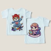 Baby Jersey Bodysuit (Design Vorderseite & Rückseite)