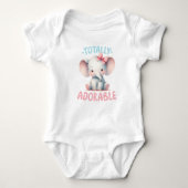 Baby Jersey Bodysuit Baby Strampler (Vorderseite)