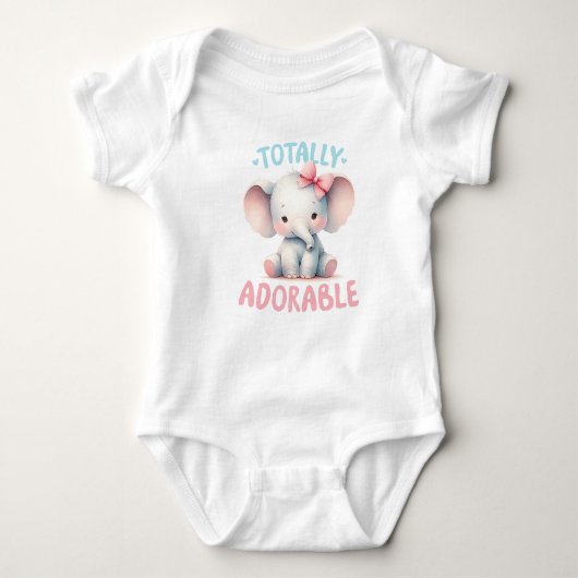 Baby Jersey Bodysuit Baby Strampler (Vorderseite)