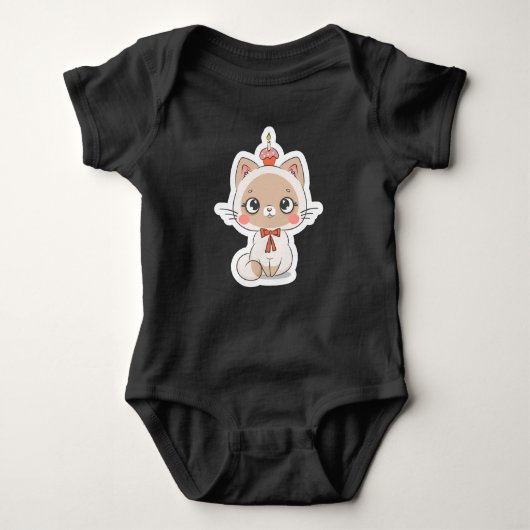 Baby Jersey Bodysuit Baby Strampler (Vorderseite)
