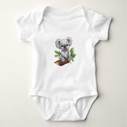Baby Jersey Bodysuit Baby Strampler (Vorderseite)