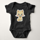 Baby Jersey Bodysuit Baby Strampler (Vorderseite)