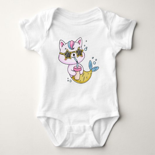 Baby Jersey Bodysuit Baby Strampler (Vorderseite)