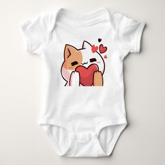 baby jersey bodysuit  baby strampler (Vorderseite)