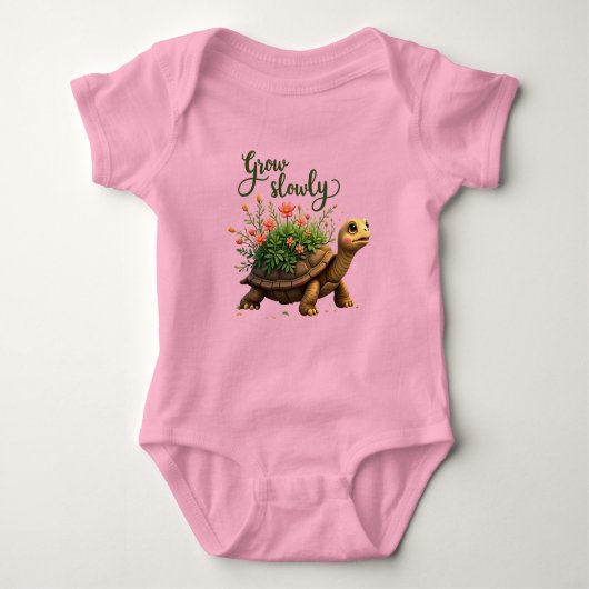 Baby Jersey Bodysuit Baby Strampler (Vorderseite)