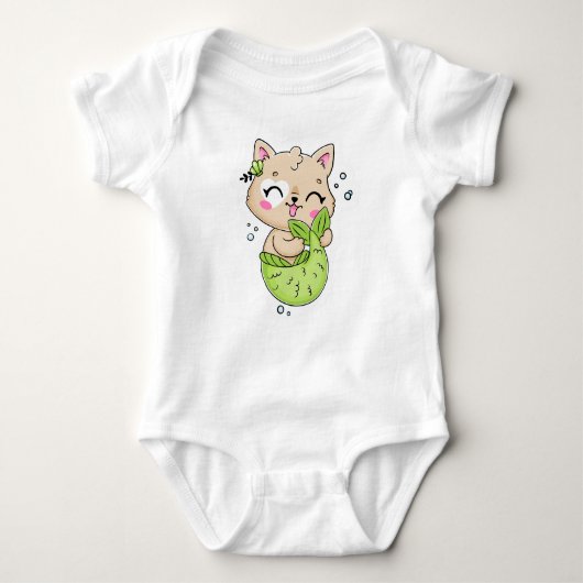 Baby Jersey Bodysuit Baby Strampler (Vorderseite)