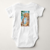 Baby Jersey Bodysuit Baby Strampler (Rückseite)