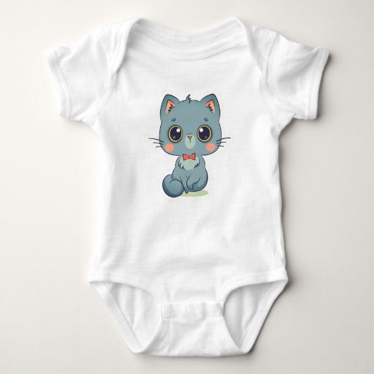 Baby Jersey Bodysuit Baby Strampler (Vorderseite)