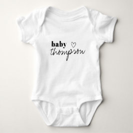 Baby-Jersey-Bodysuit Baby Strampler