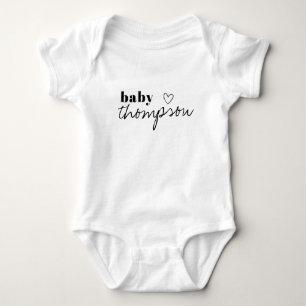 Baby-Jersey-Bodysuit Baby Strampler