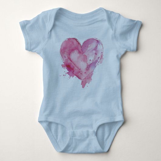 Baby Jersey Bodysuit Baby Strampler (Vorderseite)