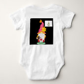 Baby Jersey Bodysuit Baby Strampler (Rückseite)
