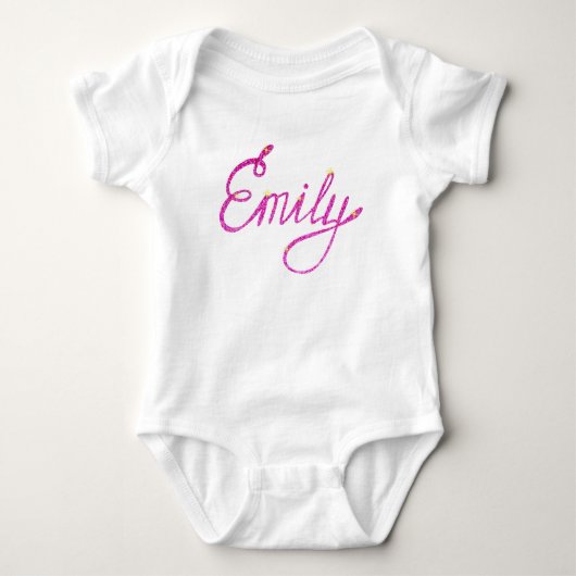 Baby Jersey Bodysuit Emily Strampler (Vorderseite)