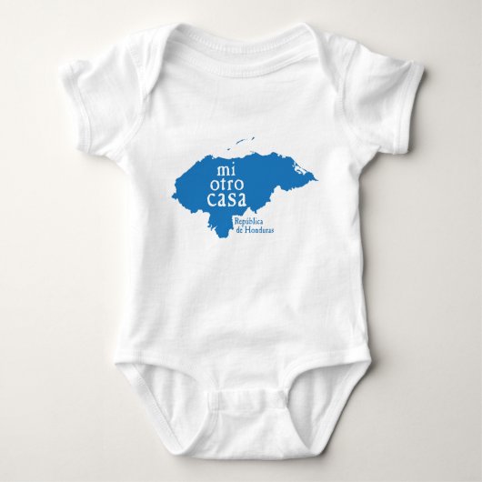 Baby-Jersey-Bodysuit HONDURAS Baby Strampler (Vorderseite)