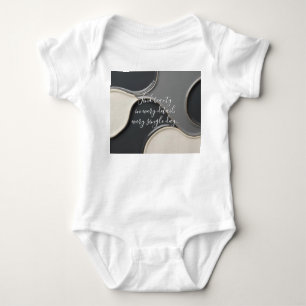 Baby Jersey Bodysuit in stilvoller Grafik Strampler