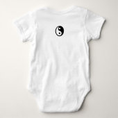 BABY JERSEY BODYSUIT MIT FISH BABY STRAMPLER (Rückseite)