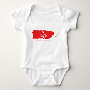 Baby-Jersey-Bodysuit PUERTO RICO Baby Strampler