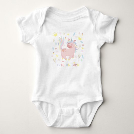 Baby Jersey Bodysuit Strampler (Vorderseite)