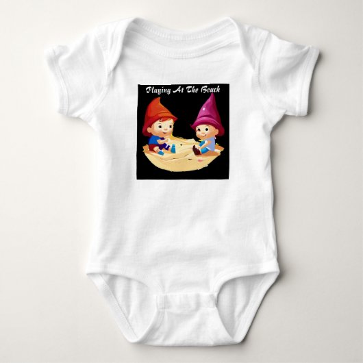 Baby Jersey Bodysuit Strampler (Vorderseite)