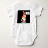 Baby Jersey Bodysuit Strampler (Rückseite)