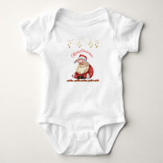 Baby Jersey Bodysuit - Weihnachtsdesign Bodysuit Strampler